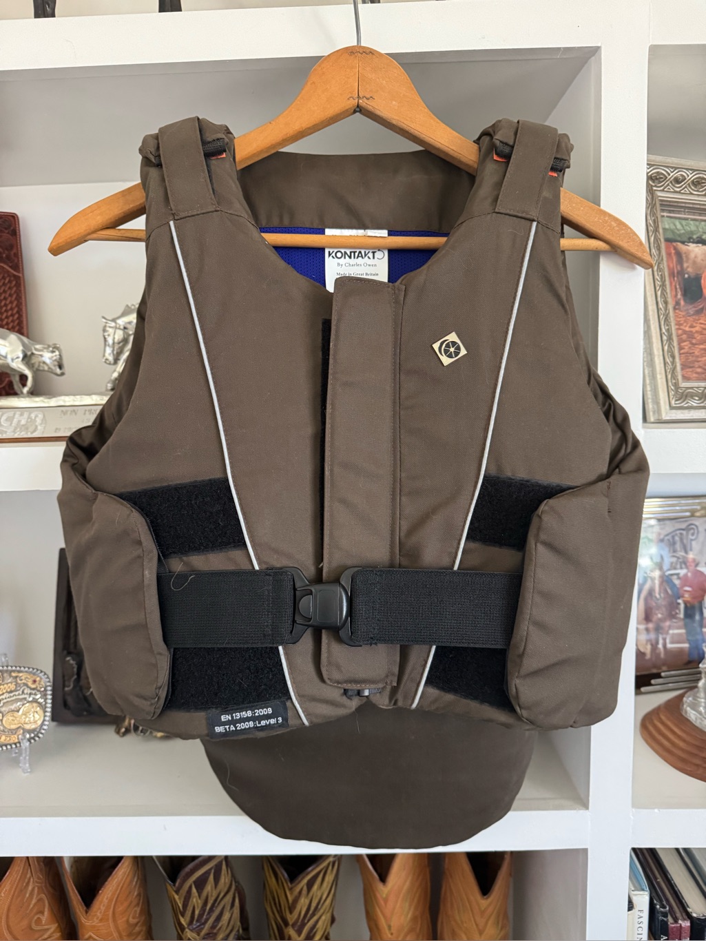 Charles Owen Kontact Safety Vest Equestrian Sz M